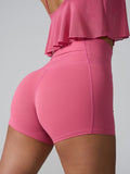 Brienne Pocketed High Waist Active Shorts (multiple color options)