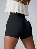 Brienne Pocketed High Waist Active Shorts (multiple color options)