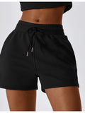 Nikki Drawstring Smocked Waist Shorts