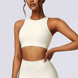 Chloe Cropped Cutout Racerback Sport Tank (multiple color options)