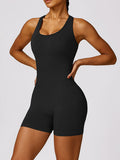 Nina Racerback Cutout Active Romper