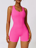 Nina Racerback Cutout Active Romper