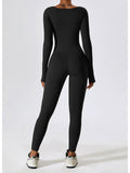 Susie Square Neck Long Sleeve Jumpsuit (color options)