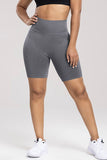 Paula Wide Waistband High Waist Active Shorts (color options)