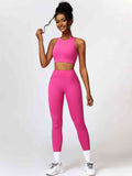 Skye Cropped Tank and Leggings Set (multiple colors options)