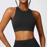 Chloe Cropped Cutout Racerback Sport Tank (multiple color options)