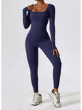 Susie Square Neck Long Sleeve Jumpsuit (color options)