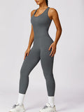 Alana Racerback Jumpsuit (multiple colors options)