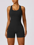 Nina Racerback Cutout Active Romper