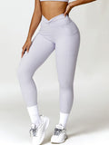 Taja Twisted High Waist Leggings with Pockets (multiple color options)