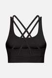 Aimee Double X Strappy Back Sports Bra (color options)