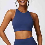 Chloe Cropped Cutout Racerback Sport Tank (multiple color options)