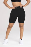 Paula Wide Waistband High Waist Active Shorts (color options)