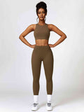 Skye Cropped Tank and Leggings Set (multiple colors options)