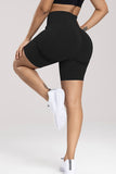 Paula Wide Waistband High Waist Active Shorts (color options)