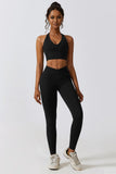 Kiki Crisscross Sports Bra and Leggings Set (color options)