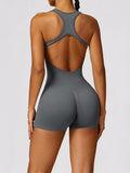 Nina Racerback Cutout Active Romper