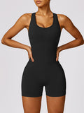 Nina Racerback Cutout Active Romper