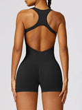 Nina Racerback Cutout Active Romper