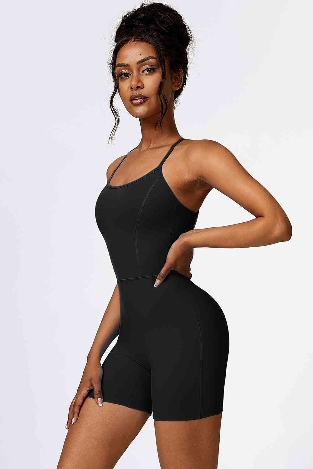 Aprille Open Back Romper (multiple color options)