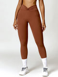 Taja Twisted High Waist Leggings with Pockets (multiple color options)