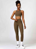 Skye Cropped Tank and Leggings Set (multiple colors options)