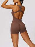 Nina Racerback Cutout Active Romper