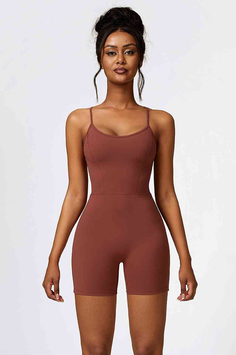 Aprille Open Back Romper (multiple color options)